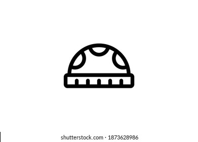 Travel Outline Icon - Hat