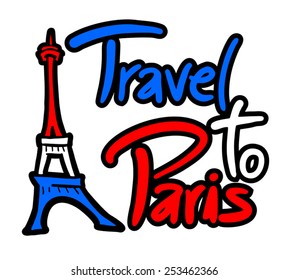 Travel to Paris message