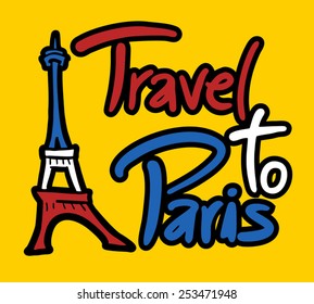 Travel to Paris message