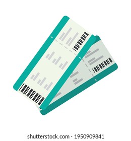 travel pass boards isolated icon