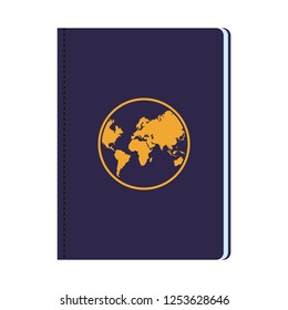 travel passport icon