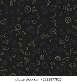 Travel Pattern, Hand Draw Illustration