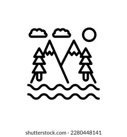 Travel Photography icon in vector. Illustration