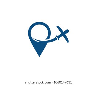 Travel plane logo 