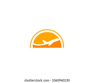 Travel plane logo 