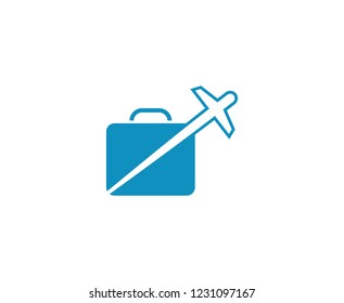 Travel plane logo 