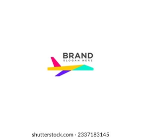 travel plane logo Design Template Vector
