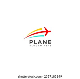 travel plane logo Design Template Vector