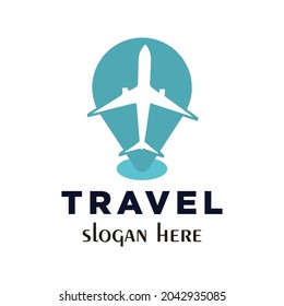 Travel Point logo design template