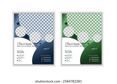
Travel poster or travel flyer design or print ready tour, travel, tourism flyer design template. Summer Holiday Travel Flyer Template

