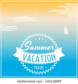 travel poster vector vintage tour poster travel poster journey drive classic vacation summer scenery star boat landscape palm tour isolated abstract trip frigate scene tourism earth blue sky sight clo