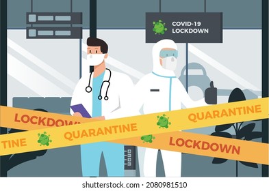 Travel prohibition due to pandemic