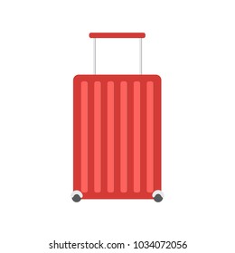 Travel - Red Suitcase Icon