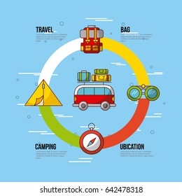 travel related icons image
