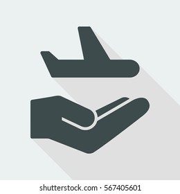 Travel services - Minimal modern icon