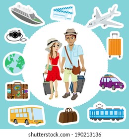Travel set ,Couple