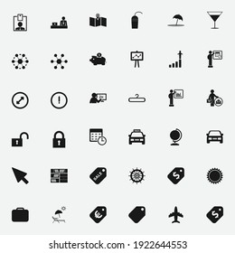Travel set icons ,symbol and vector,Can be used for web, print and mobile