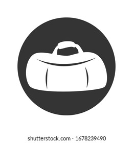 travel and shoulder bag - vector icon design/editable vector