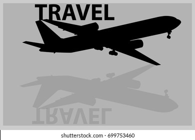 Travel Silhouette vector