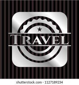 Travel silver emblem