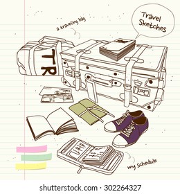 travel sketches