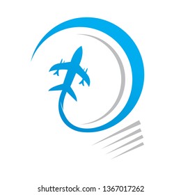 travel smart logo vector