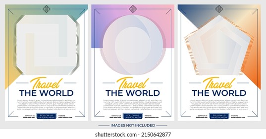Travel Social Media Banner Free Vector