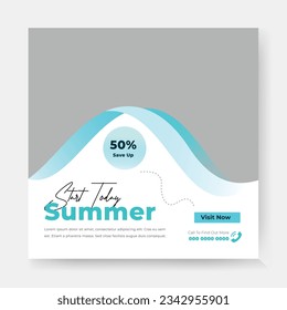 Travel Social Media Design Template