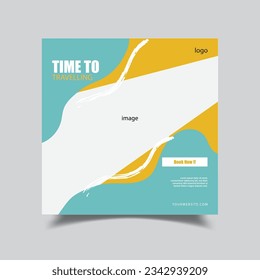 Travel Social Media Post Banner Design