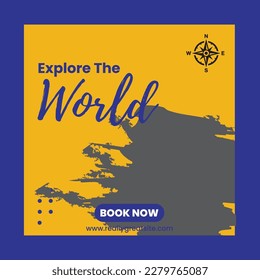 Travel Social Media Post Design