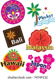 travel stickers for suitcases