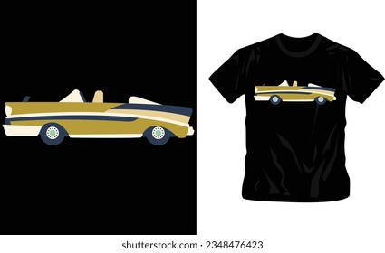 travel stickers in 70s style t-shirt design editable template