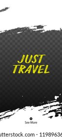 Travel Stories for Social Media. Pack for creature your unique content