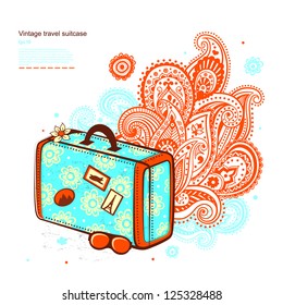 Travel suitcase