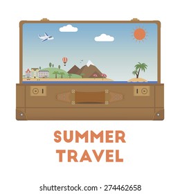 Travel suitcase 