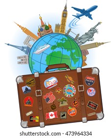 Travel suitcase