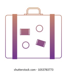 travel suitcase icon 