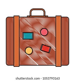 travel suitcase icon 