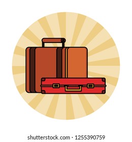 travel suitcase icon