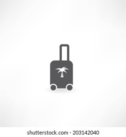 travel suitcase icon
