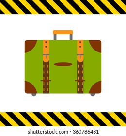 Travel suitcase icon
