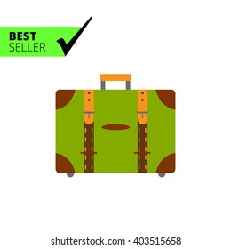 Travel suitcase icon