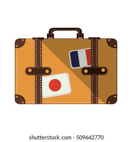travel suitcase icon