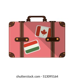 travel suitcase icon