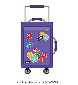 travel suitcase icon