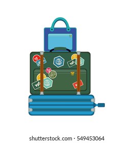 travel suitcase icon