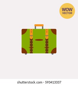 Travel suitcase icon