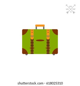 Travel suitcase icon