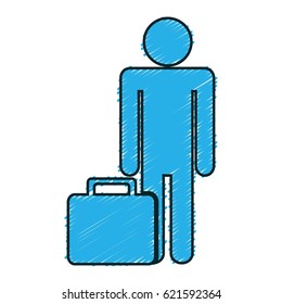 travel suitcase icon