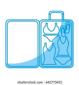 travel suitcase icon